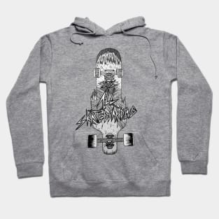 Skateboarding Shirt Big Hoodie